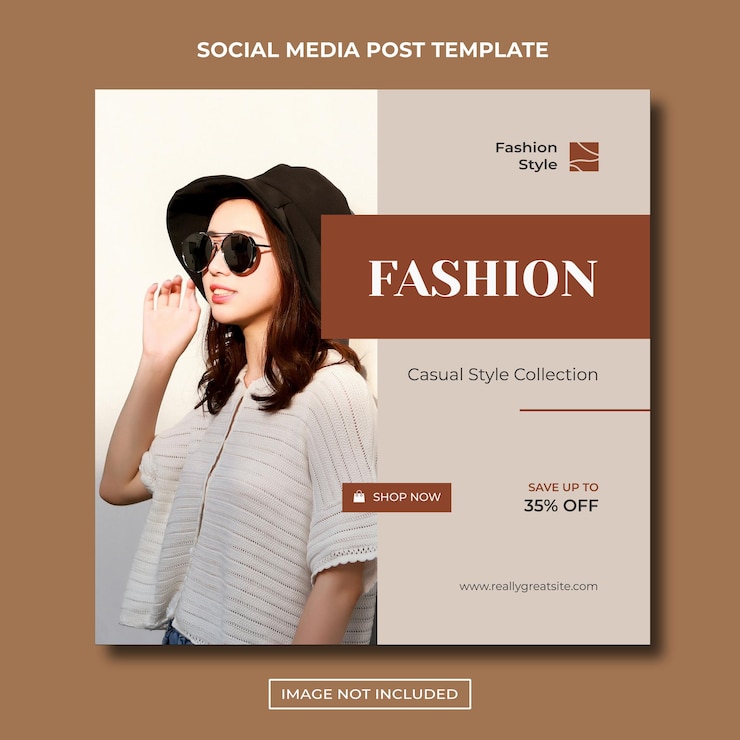 PSD modelo editável de postagem de instagram de mídia social de moda de mulher elegante