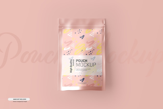 Modelo de embalaje de la bolsa de suplementos alimenticios