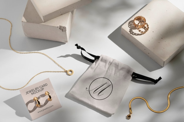 Modelo de embalaje de joyas