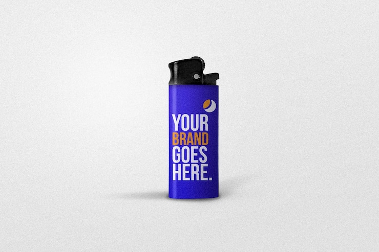 Modelo de encendedor de marca personalizado