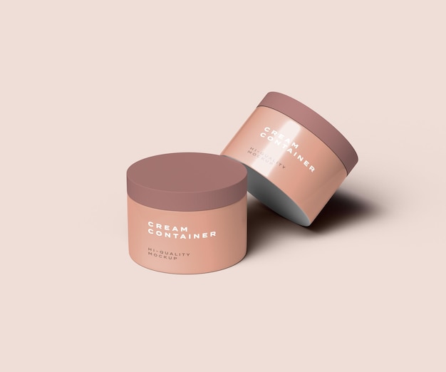 Modelo de envase para cremas cosméticas