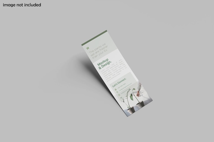 PSD modelo de folleto de la dl