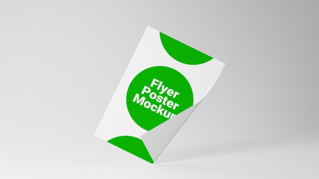 Modelo de folleto PSD en formato a4