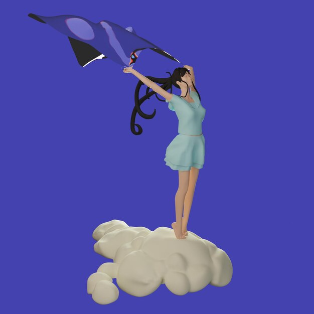 Modelo de forma de objeto de representación 3D
