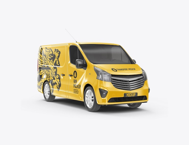 Modelo de furgoneta de panel comercial
