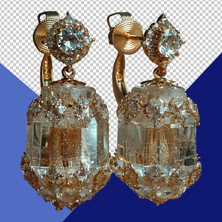 PSD modelo de joyas de joyería png