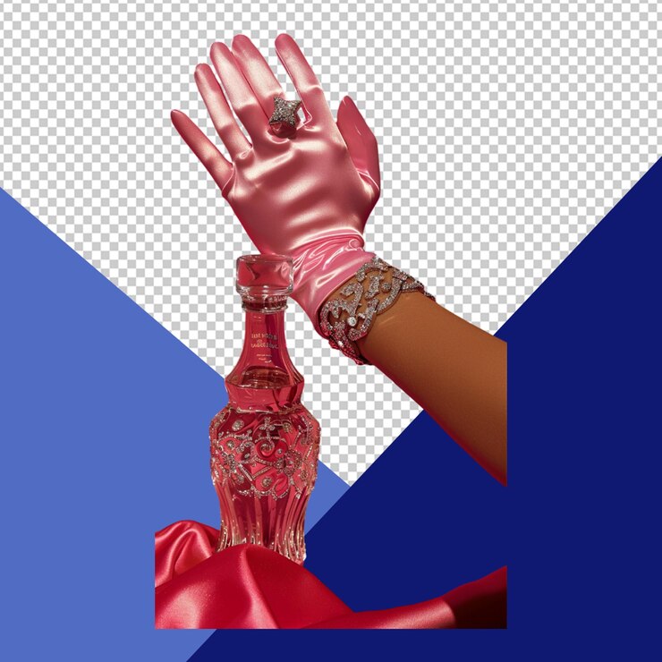 PSD modelo de joyas de joyería png
