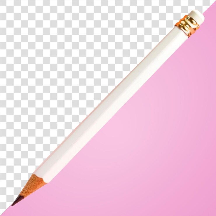 PSD modelo de lápiz de tipo png clutch