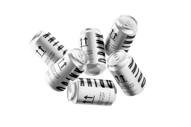 Modelo de lata de refresco para envases de bebidas refrescantes