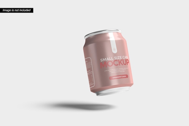Modelo de lata de tamaño pequeño