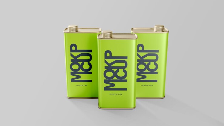 Modelo de latas de aceite de oliva 004