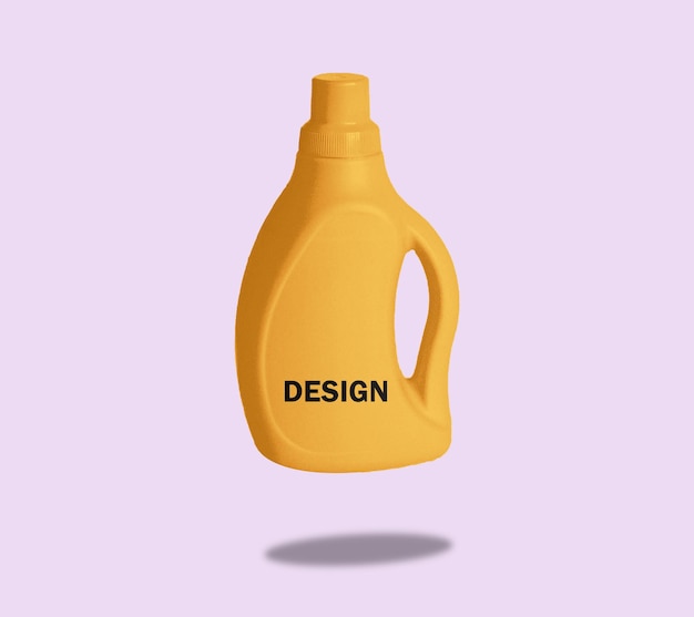 Modelo de limpiador amarillo