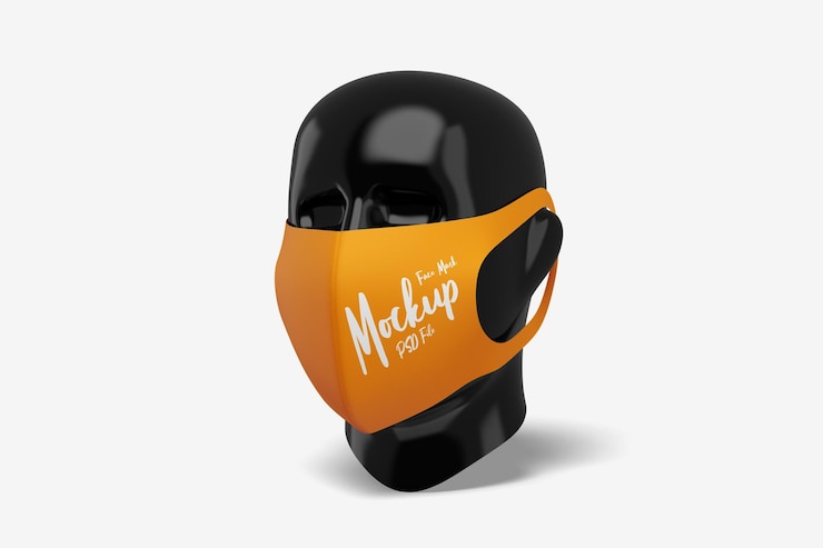 Modelo de máscara facial