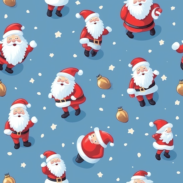 PSD modelo minimalista 3d do papai noel