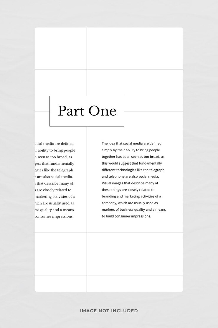 PSD modelo minimalista de stories do instagram com design de efeito de linha