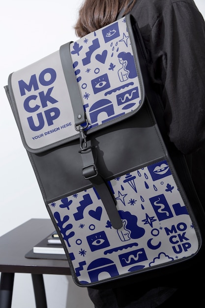 Modelo de mochila de negocios