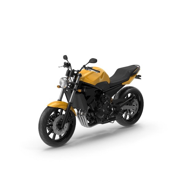 PSD modelo de motocicleta en 3d