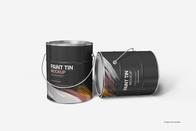 Modelo de pintura de estaño