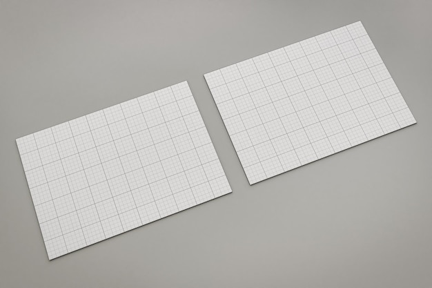 Modelo de portada de folleto de página horizontal