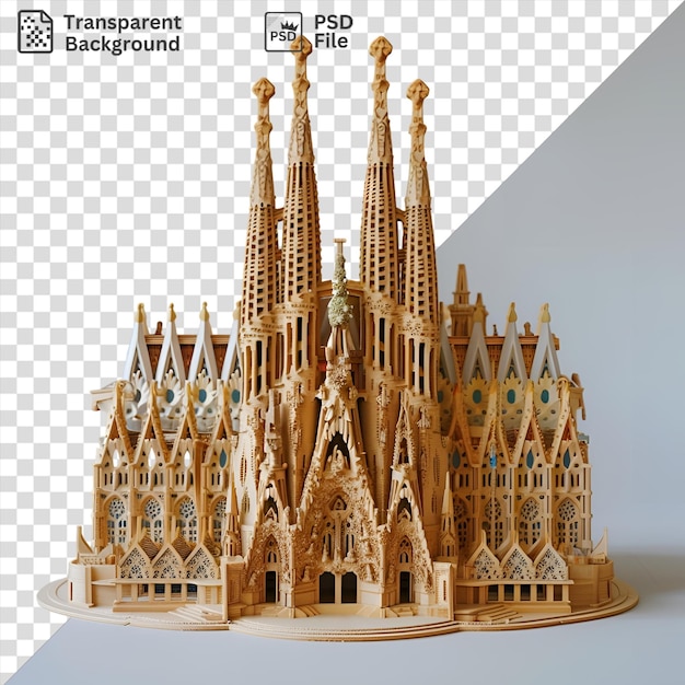 PSD modelo psd 3d da sagrada família