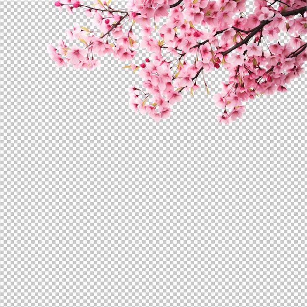 Modelo de publicidad de flores de primavera y verano