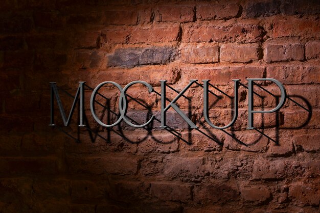 Modelo de señales con letras