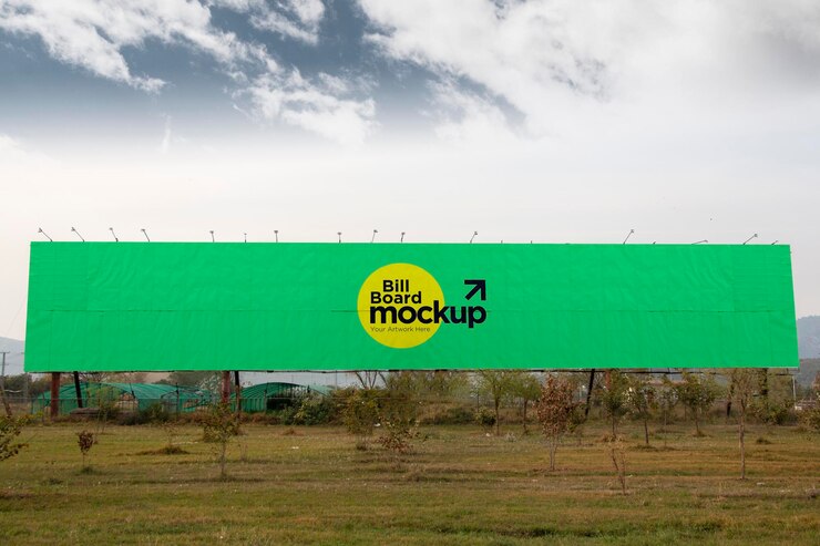 Modelo de señalización al aire libre para carteles publicitarios en la carretera