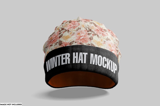 PSD modelo de sombrero de invierno