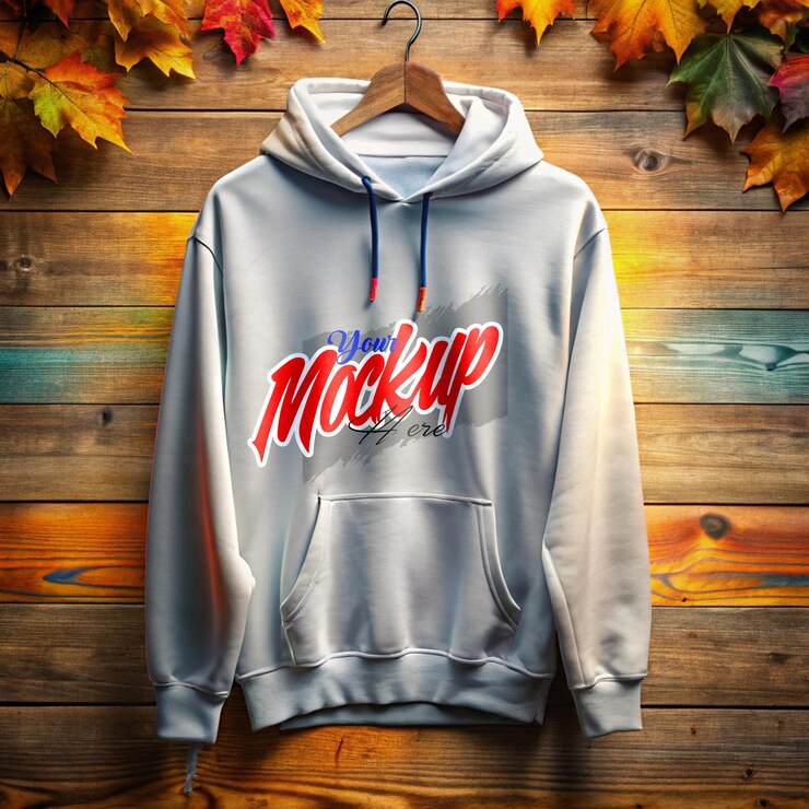 Modelo de sudadera con capucha con