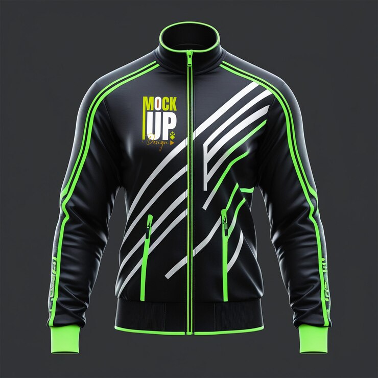 Modelo de suéter deportivo y chaqueta de bombardero para ropa femenina y moda de uniforme deportivo