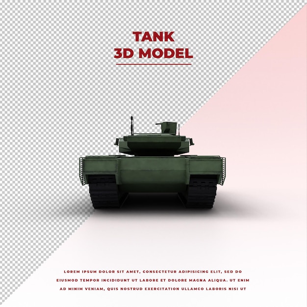PSD modelo de tanque de batalla
