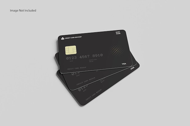 PSD modelo de tarjeta de crédito