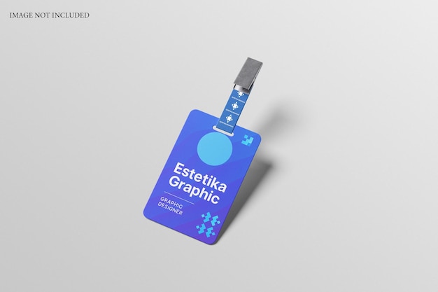 Modelo de tarjeta de identificación