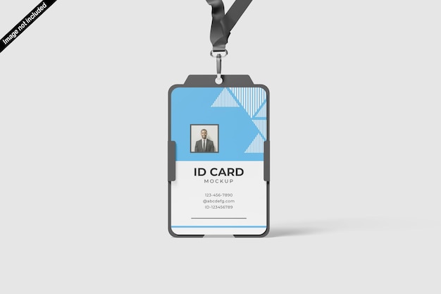 PSD modelo de tarjeta de identificación
