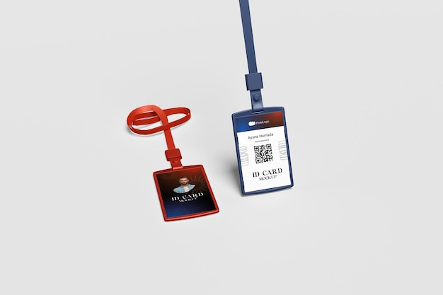 Modelo de tarjeta de identificación