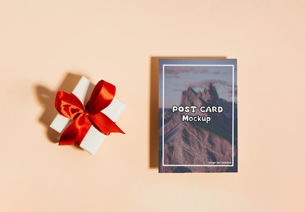 Modelo de tarjeta postal