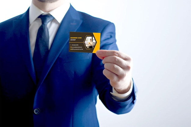 modelo de tarjeta de visita de diseño