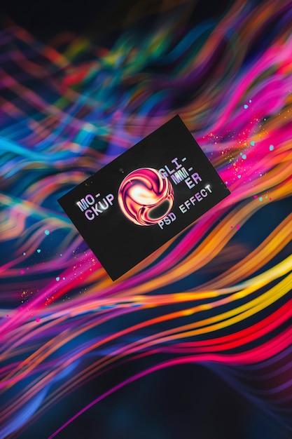 Modelo de tarjeta de visita de Glimmer