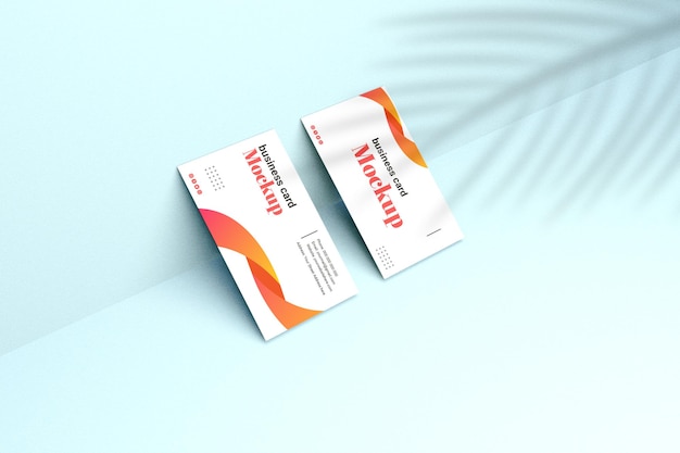 Modelo de tarjeta de visita profesional y diseño moderno