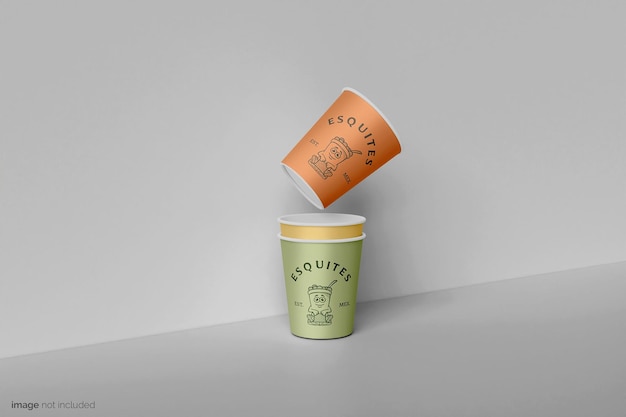Modelo de taza de café