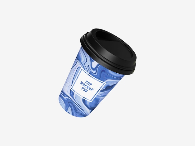Modelo de taza de café