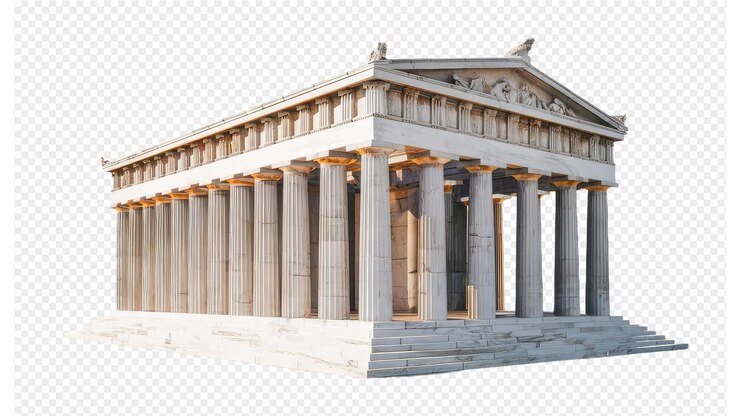 PSD un modelo del templo de la deidad