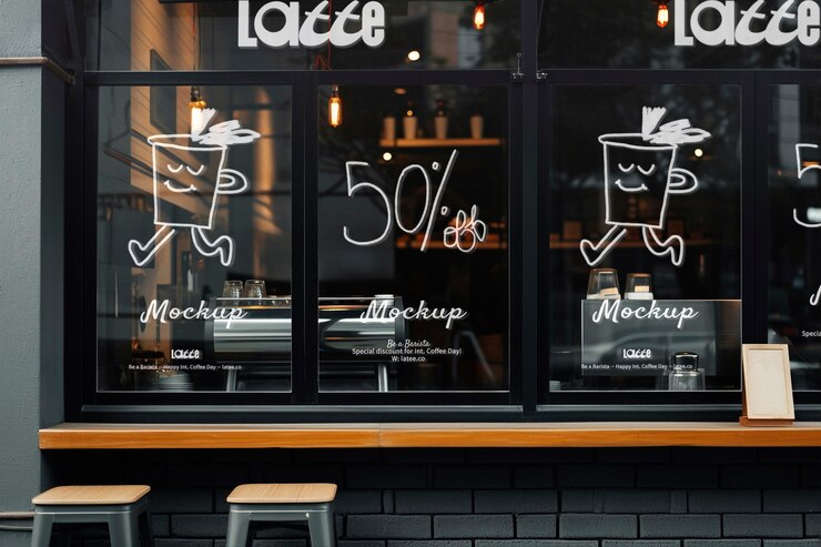 Modelo de ventana de una tienda