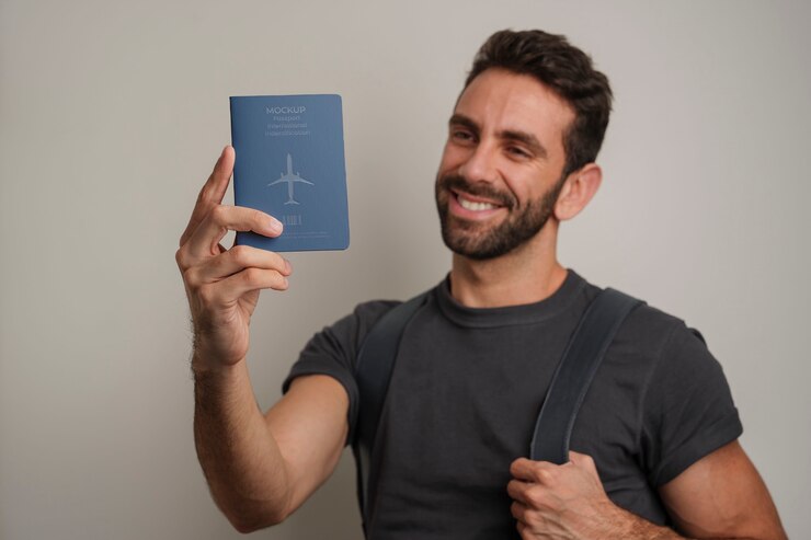 PSD modelo de visado para nómadas
