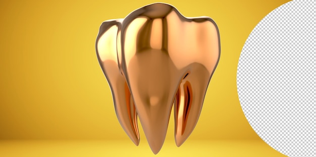 Modelos 3D como concepto de examen dental, salud e higiene dental. representación 3d