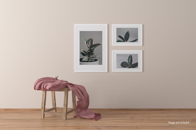 Modelos minimalistas de quadros