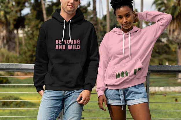 Modelos de sudaderas con capucha de moda de la calle