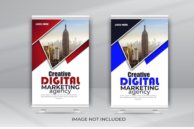 Modern Business Table Banner o Roll Up Banner Design