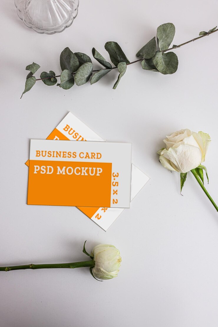 Modern Corporate Psd Card Mockup Template