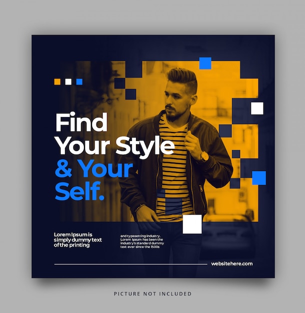 Modern dynamic instagram template